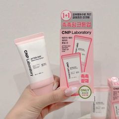 Set Kem Chống Nắng CNP After Ray Watery Tone Up Sun SPF50+ PA4+