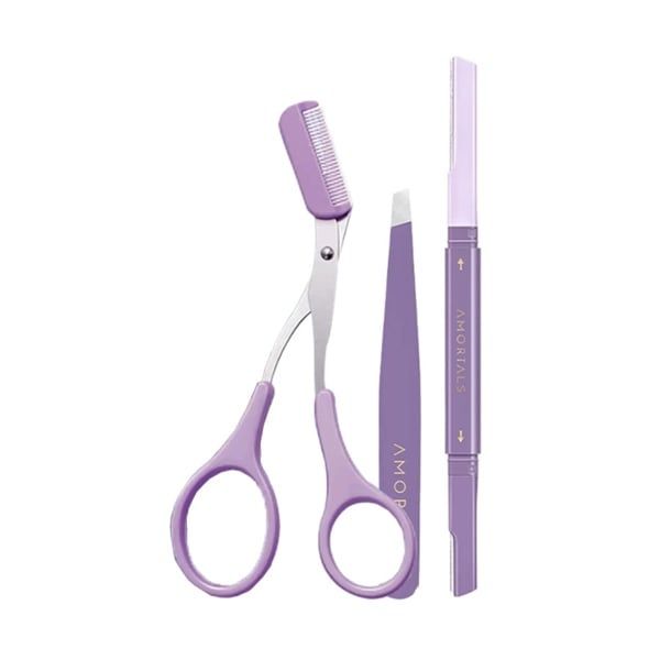 Set Dao Tỉa Lông Mày Amortals Eyebrow Refining Tricmer