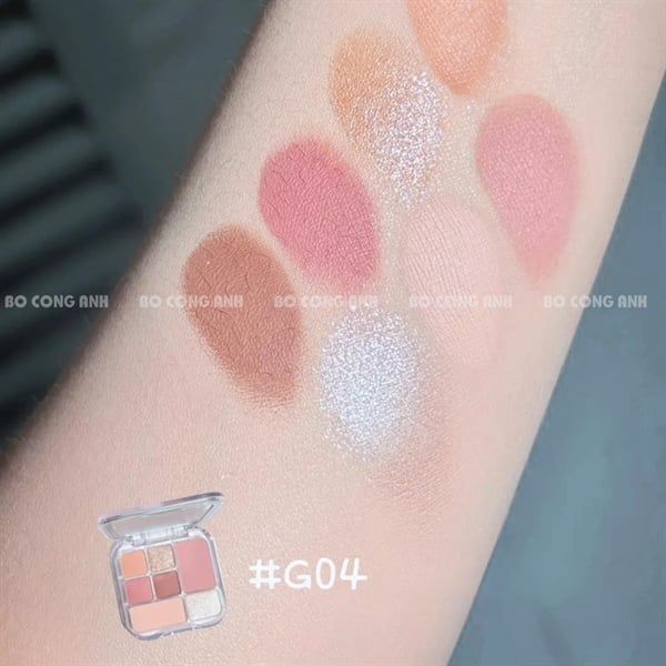 Phấn Mắt GogoTales 7 Ô GT812 (01/2029)