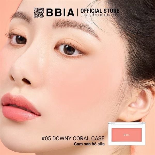 Má Hồng Kem Bbia Ready To Wear Downy Cheek 3.5G (26/9/2027)