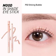 Bút Kẻ Nhũ Mắt 2 Đầu Peripera Mood In Shade Eye Stick(24/02/2027)