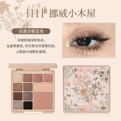 [Limited] Phấn Mắt + Má Hold Live 12 Ô Secret Garden HL755 (10/2028)