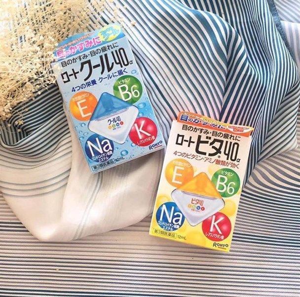 Nước Nhỏ Mắt Dịu Mắt Rohto Vita 40 Nhật Bản 12ml
