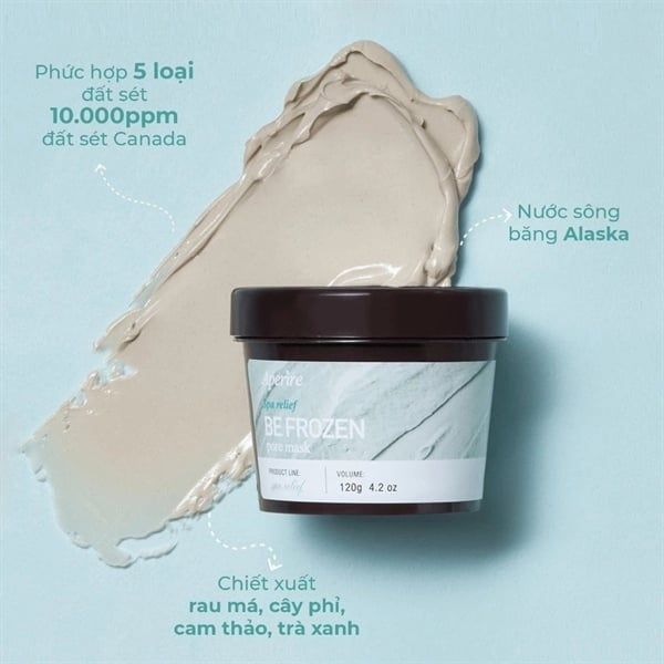 Mặt Nạ Đất Sét Aperire Spa Relief Pore Mask 120g (11/2028)