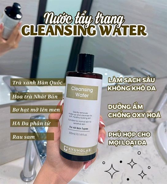 Nước Tẩy Trang Sạch Sâu Kyung Lab Cleansing Water 300ml