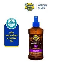 [NK Dầu Tắm Nắng Banana Boat Protective Oil SPF15 236ml