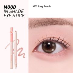 Bút Kẻ Nhũ Mắt 2 Đầu Peripera Mood In Shade Eye Stick(24/02/2027)