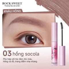 Mascara Mày Rock Sweet Multicolored Brow Stream 3.5G (07/2028)