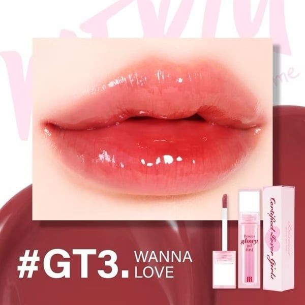 Son Tint Bóng Merzy Bisous Glowy Gel 4G