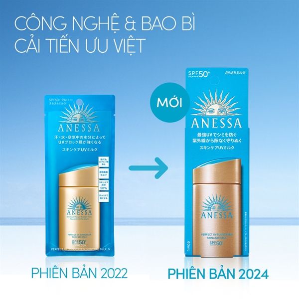 [Vàng] Sữa Chống Nắng Anessa Hoàn Hảo Spf50+ Pa4+