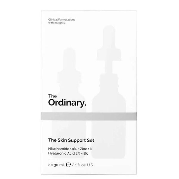 Set 2 Tinh chất The Ordinary Niacinamide 10% zinc1% + Hyaluronic acid 2% B5(30mlx2)