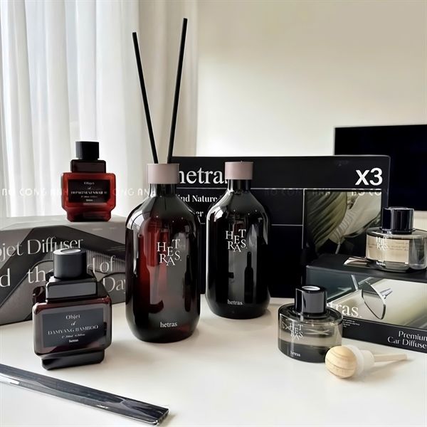 Set 2 Tinh Dầu Hetras Find Nature Here Diffuser (500ml x2) (05/2028)