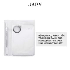 Bộ Dung Cụ Khay Thìa Trộn Kem Nền 2in1 Jary Mixing Tray
