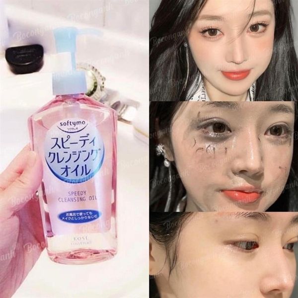 Dầu Tẩy Trang Kose Softymo Speedy Cleansing Oil 230ml Nhật Bản (06/2030)