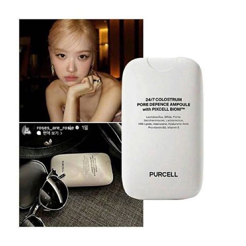 Xịt Khoáng Sữa Non Purcell Tinh Chất Cấp Ẩm, Căng Bóng Da Colostrum 24/7 Pore Defense Ampoule 55ml