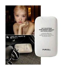 Xịt Khoáng Sữa Non Purcell Tinh Chất Cấp Ẩm, Căng Bóng Da Colostrum 24/7 Pore Defense Ampoule 55ml