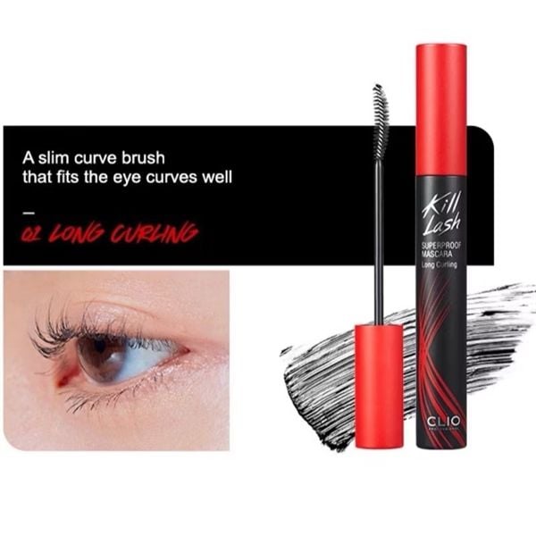 (XT) Mascara Chải Mi Chống Trôi Clio Kill Lash Superproof 7G (12/2028)