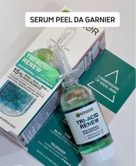 Tinh Chất Peel Da Garnier Tri-Acid Renew Skin Renewal Concentrate (07/2028)