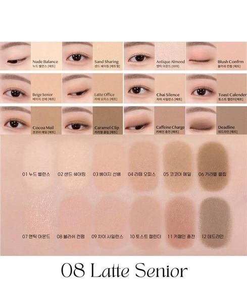 (XT) Phấn Mắt 12 Ô Clio Pro Eye Palette Air Hàn Quốc (9/2026)