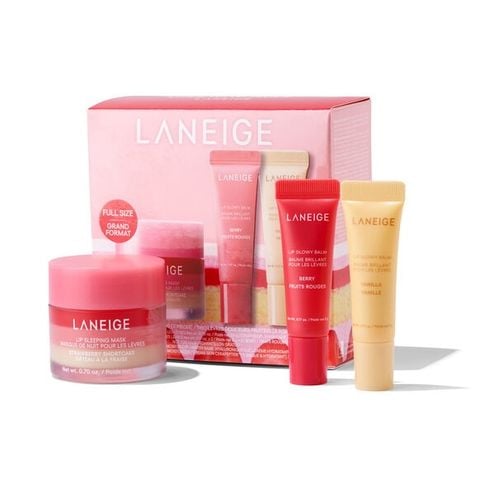 Set Dưỡng Môi Laneige Berry Sweet Lip Trio 3 Món (09/2028)