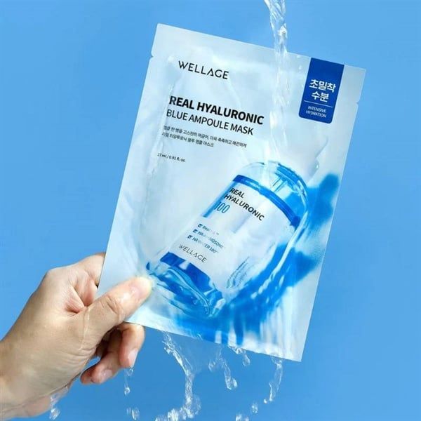 Mặt Nạ Giấy WELLAGE Real Hyaluronic BE304
