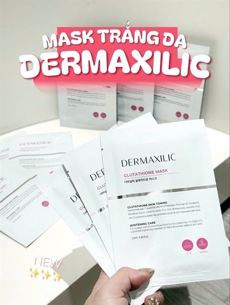 Mặt Nạ DERMAXILIC Dưỡng Trắng 25ml