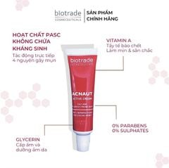 Kem Trị Mụn Biotrade Acnaut Active Cream 15ml (12/2029)