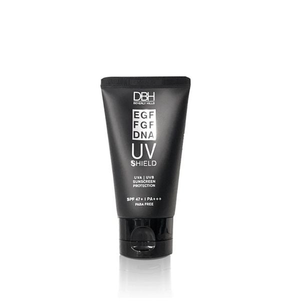 Kem Chống Nắng DBH Egf - Fgf - Dna Uv Shield Spf 47Pa+++ Broad Spectrum 60ml