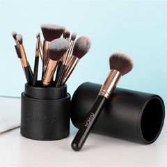 Bộ Cọ Trang Điểm Cá Nhân RANCAI 12 Cây Kèm Túi