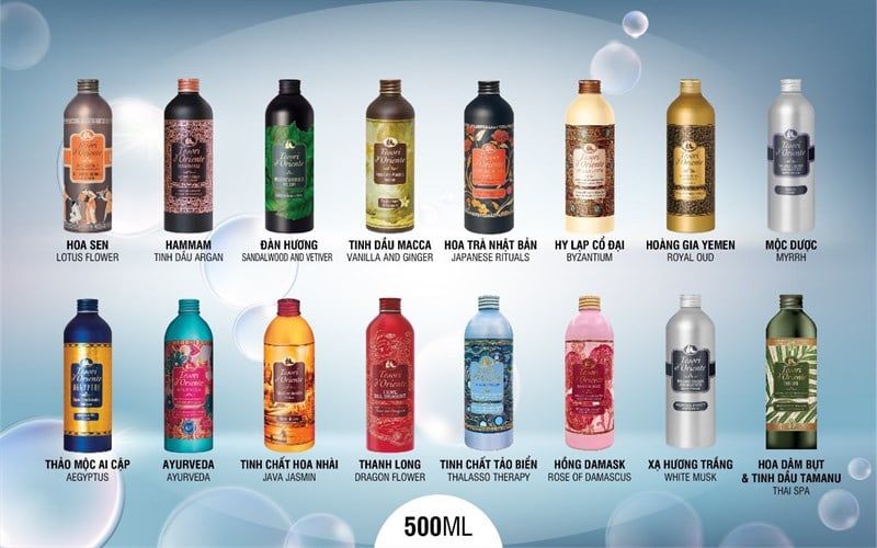 Sữa Tắm Nước Hoa Tesori D’Oriente Ý (11/2028)