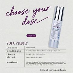[NK] Tinh Chất Vi Kim Sola Whitening Veedle Shot 50ml