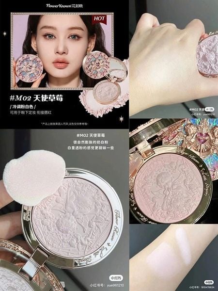 Phấn Bắt Sáng FLOWER KNOWS Little Angel 8G