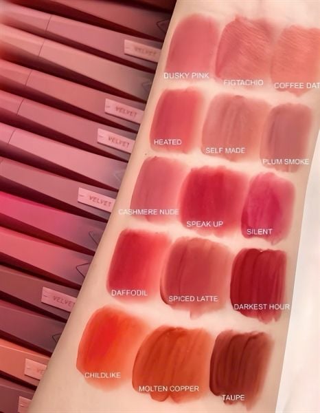 (NK) Son Kem Lì 3CE Velvet Lip Tint Plush