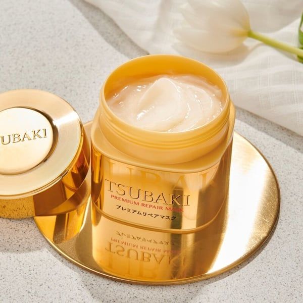 Kem Ủ Tóc Phục Hồi Tsubaki Premium Repair Mask 180g