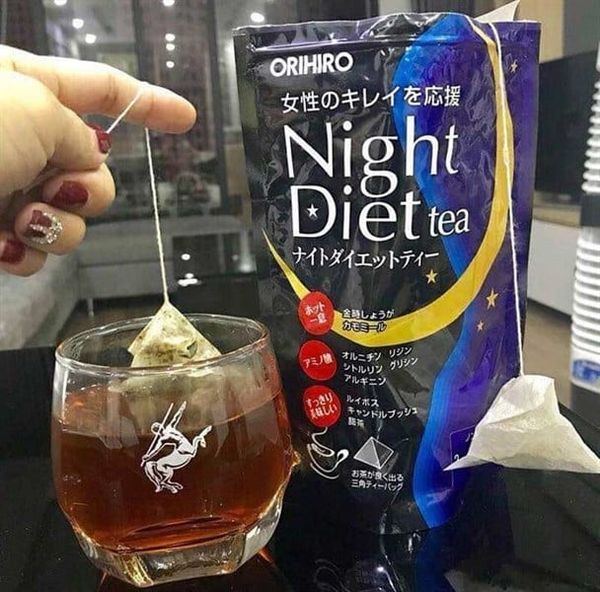 Trà Giảm Cân Ban Đêm Orihiro Night Diet Tea 2g x 24 Gói
