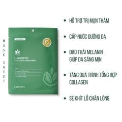 Mặt Nạ Trị Mụn, Giảm Thâm Caryophy Portulaca Mask Sheet (07/2028)