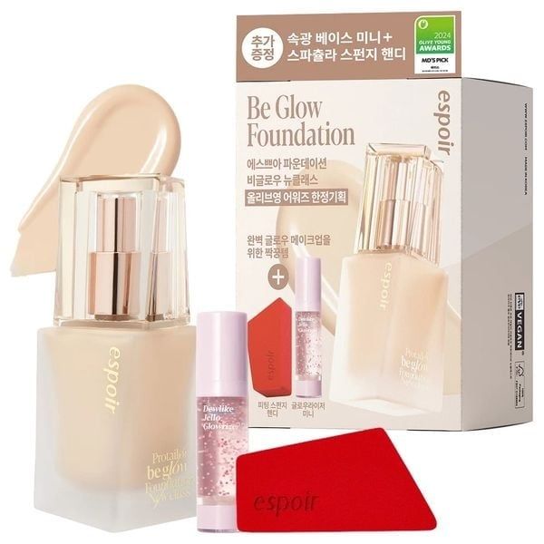 Kem Nền Espoir Be Glow Foundation Pro Tailor 30g (21/10/2027)