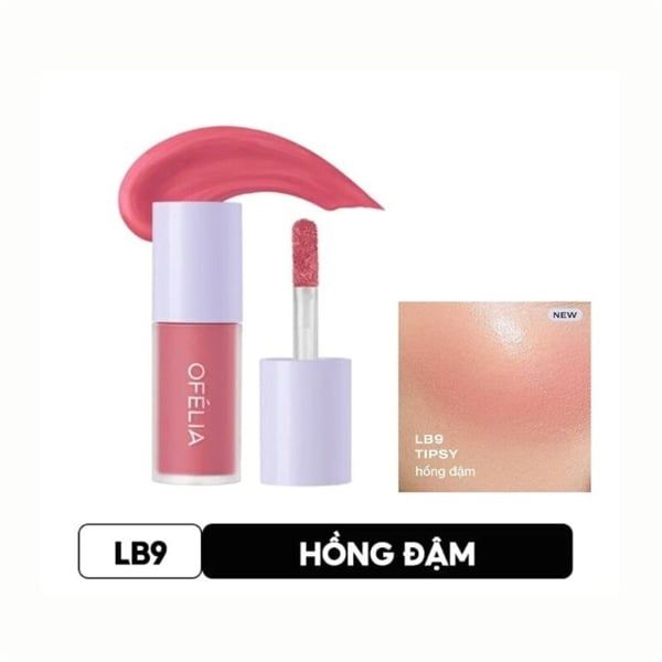 Má Hồng Kem Ofelia Loli Liquid Blush 4.6G (3/2028)
