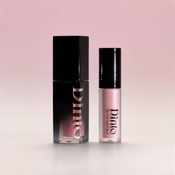 Set Son & Má Hồng Kem Dinto Blur Glowy & Perfect Pair (Son 3.5G + Má Mini)