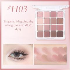 Bảng Phấn Mắt 16 Ô Hold Live Sunset Magic Eye Shadow Palette