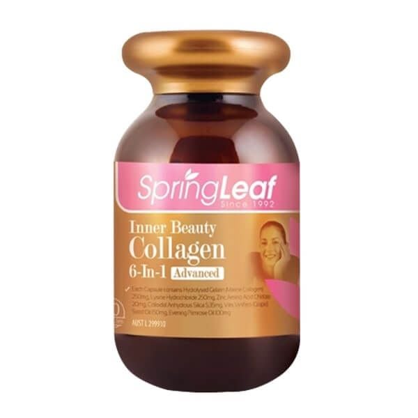 Viên Uống Collagen Spring Leaf 6 In 1 Úc