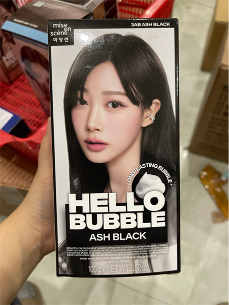 Thuốc Nhuộm Tóc Mise En Scène Hello Bubble 30ml 25/5/2028