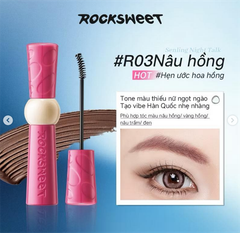 Mascara Mày Rock Sweet Multicolored Brow Stream 3.5G