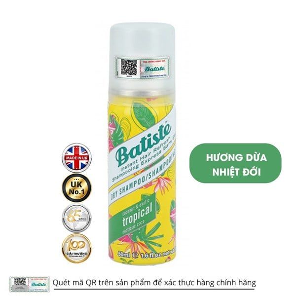 Dầu Gội Khô Batiste