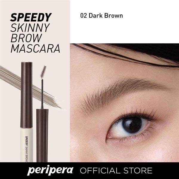 Mascara Chân Mày Peripera Speedy Skinny Brow 3g (3/2025)