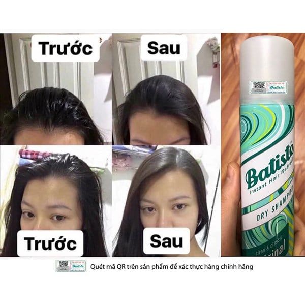 Dầu Gội Khô Batiste