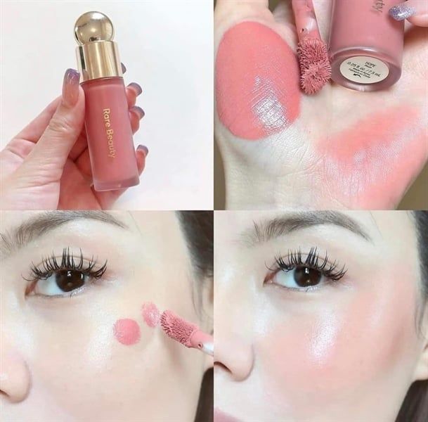 Má Hồng Kem Rare Beauty Soft Pinch Dewy Liquid Blush 3.2ml