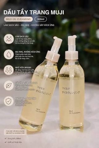 Dầu Tẩy Trang Muji Oil Cleasing 200Ml Nhật Bản