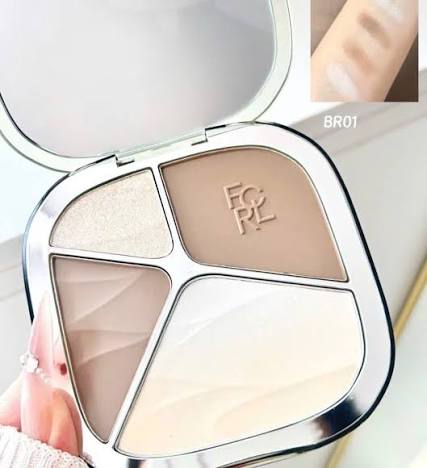 Bảng Tạo Khối Focallure 4 Color Highlighter Contour