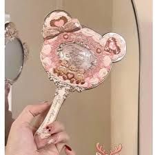 Gương cầm tay Flower Knows The Sweetie Bear BST Gấu